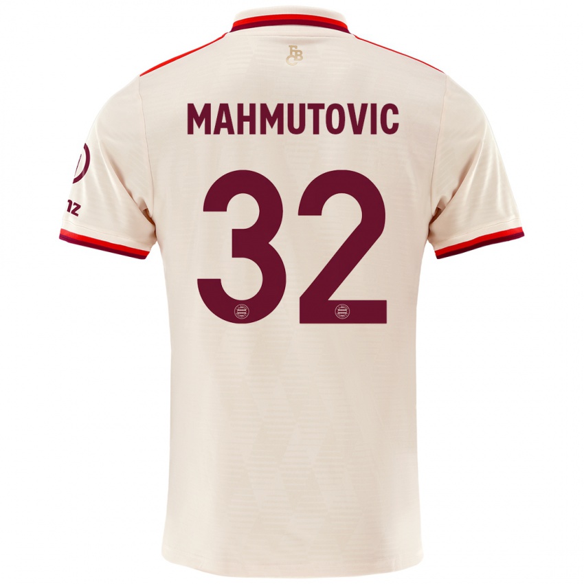 Criança Camisola Ena Mahmutovic #32 Linho Terceiro 2024/25 Camisa Brasil