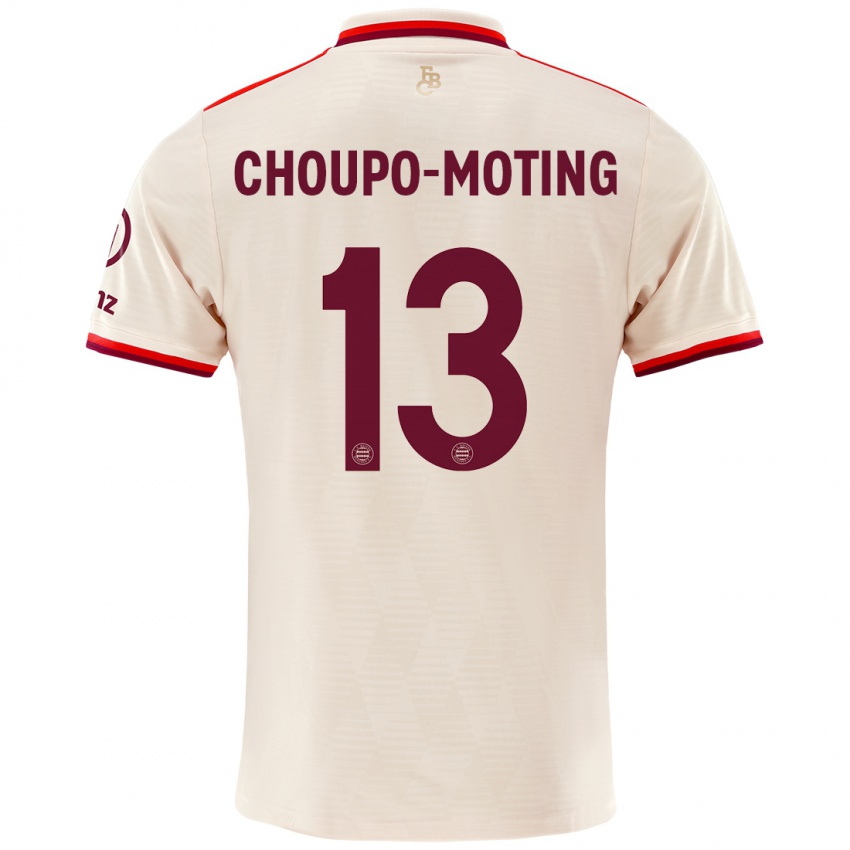 Criança Camisola Eric Maxim Choupo-Moting #13 Linho Terceiro 2024/25 Camisa Brasil