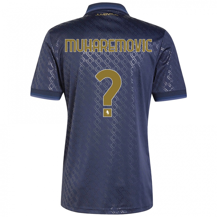 Criança Camisola Tarik Muharemovic #0 Azul-Marinho Terceiro 2024/25 Camisa Brasil