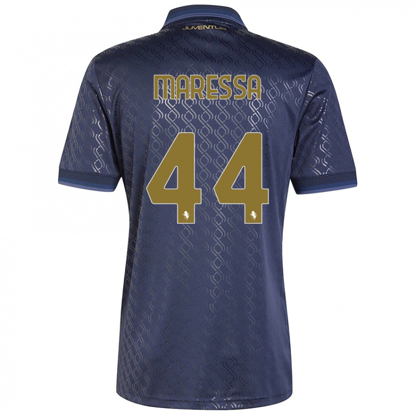 Criança Camisola Tommaso Maressa #44 Azul-Marinho Terceiro 2024/25 Camisa Brasil