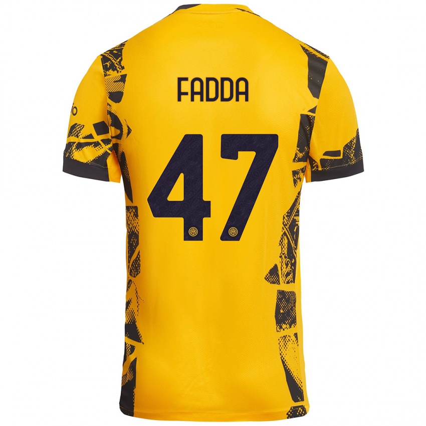 Criança Camisola Paola Fadda #47 Ouro Preto Terceiro 2024/25 Camisa Brasil