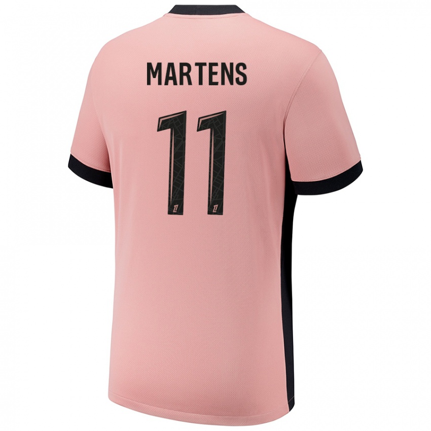 Criança Camisola Lieke Martens #11 Rosa Ferrugem Terceiro 2024/25 Camisa Brasil