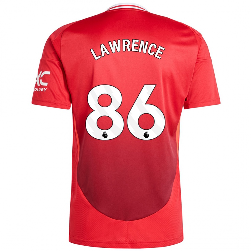 Homem Camisola Marcus Lawrence #86 Vermelho Brilhante Principal 2024/25 Camisa Brasil