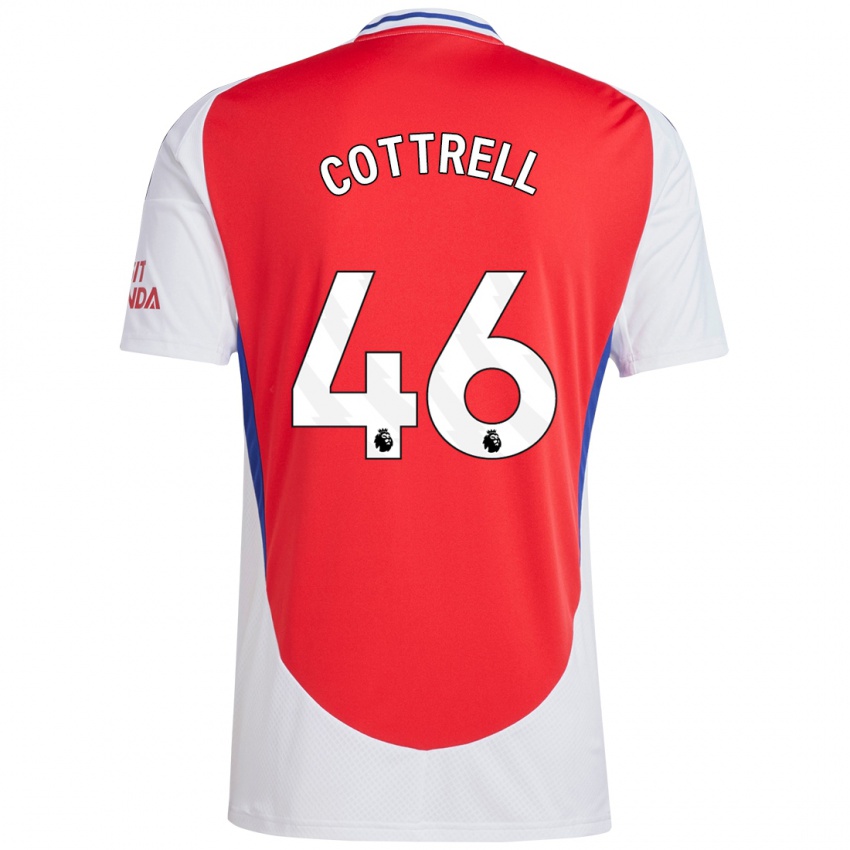 Homem Camisola Ben Cottrell #46 Vermelho Branco Principal 2024/25 Camisa Brasil