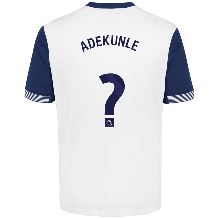 Homem Camisola Timileyin Adekunle #0 Azul Branco Principal 2024/25 Camisa Brasil