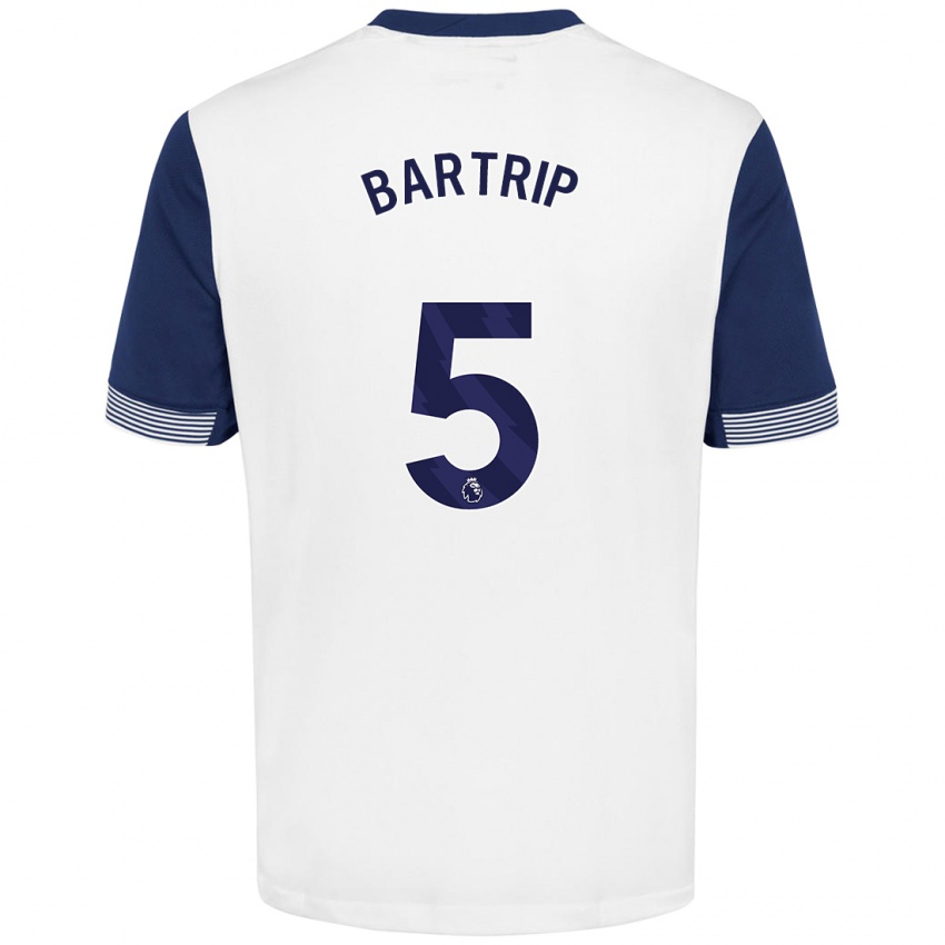 Homem Camisola Molly Bartrip #5 Azul Branco Principal 2024/25 Camisa Brasil