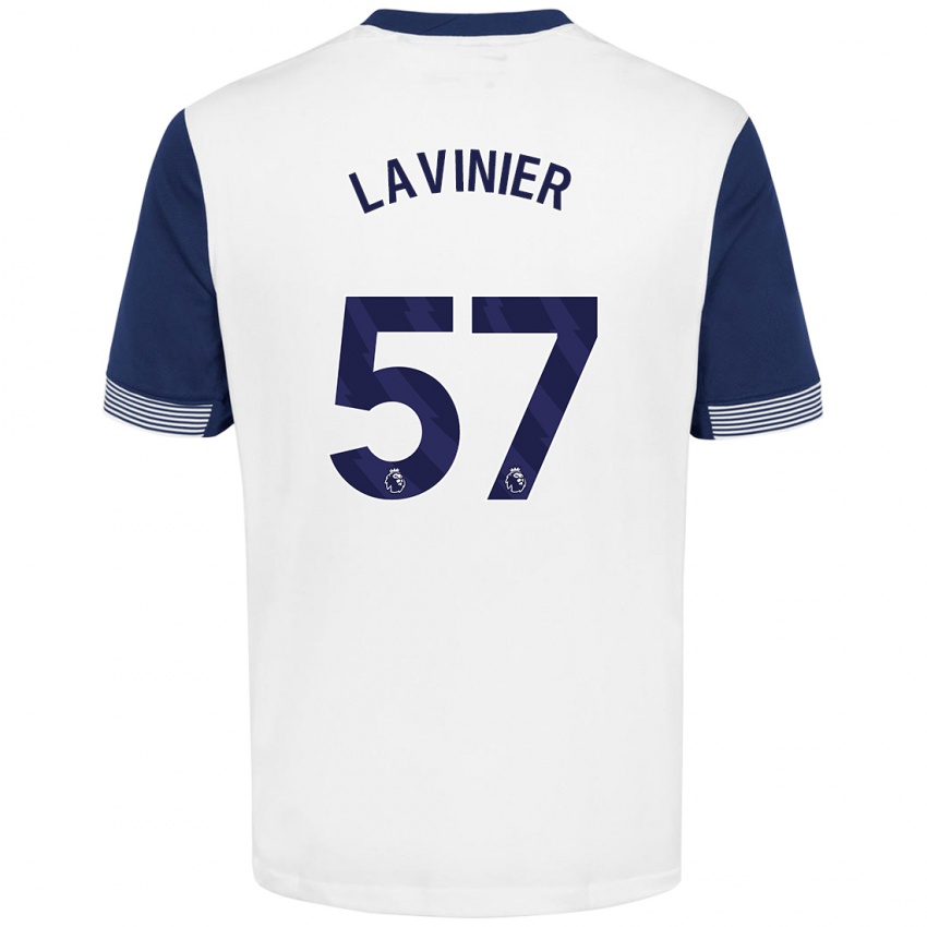 Homem Camisola Marcel Lavinier #57 Azul Branco Principal 2024/25 Camisa Brasil