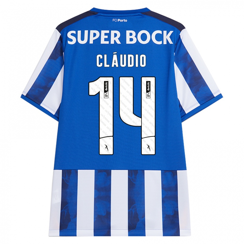 Homem Camisola Claudio Ramos #14 Azul Azul Principal 2024/25 Camisa Brasil