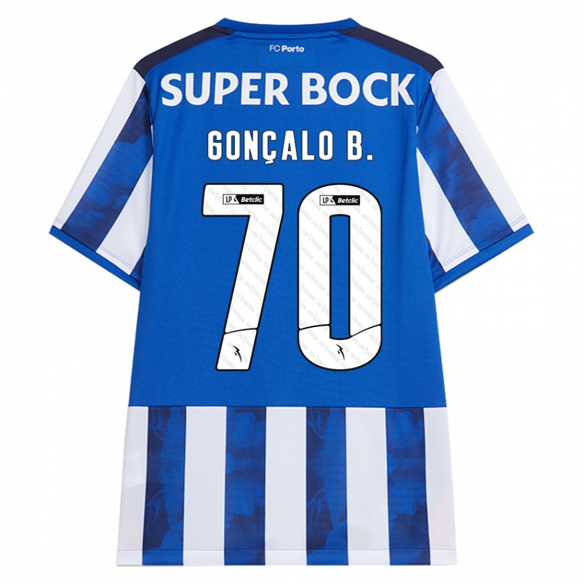 Homem Camisola Goncalo Borges #70 Azul Azul Principal 2024/25 Camisa Brasil