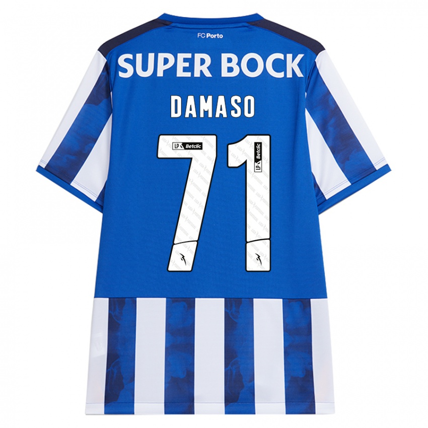 Homem Camisola Nico Damaso #71 Azul Azul Principal 2024/25 Camisa Brasil