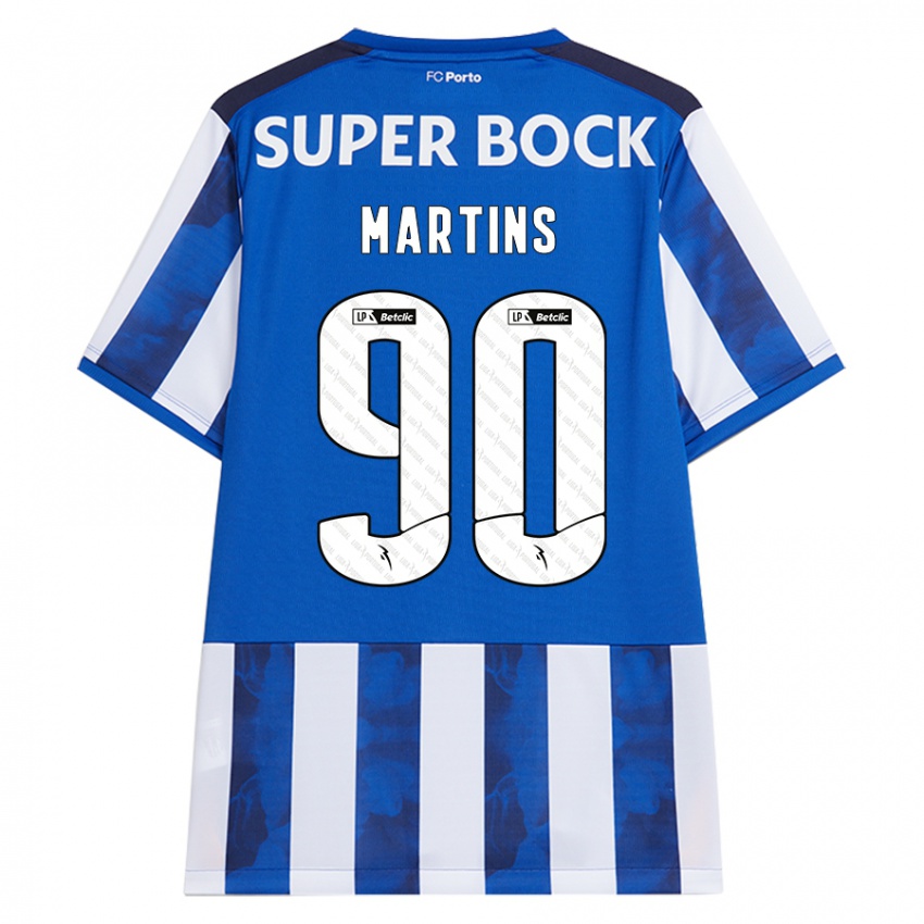 Homem Camisola Gil Martins #90 Azul Azul Principal 2024/25 Camisa Brasil