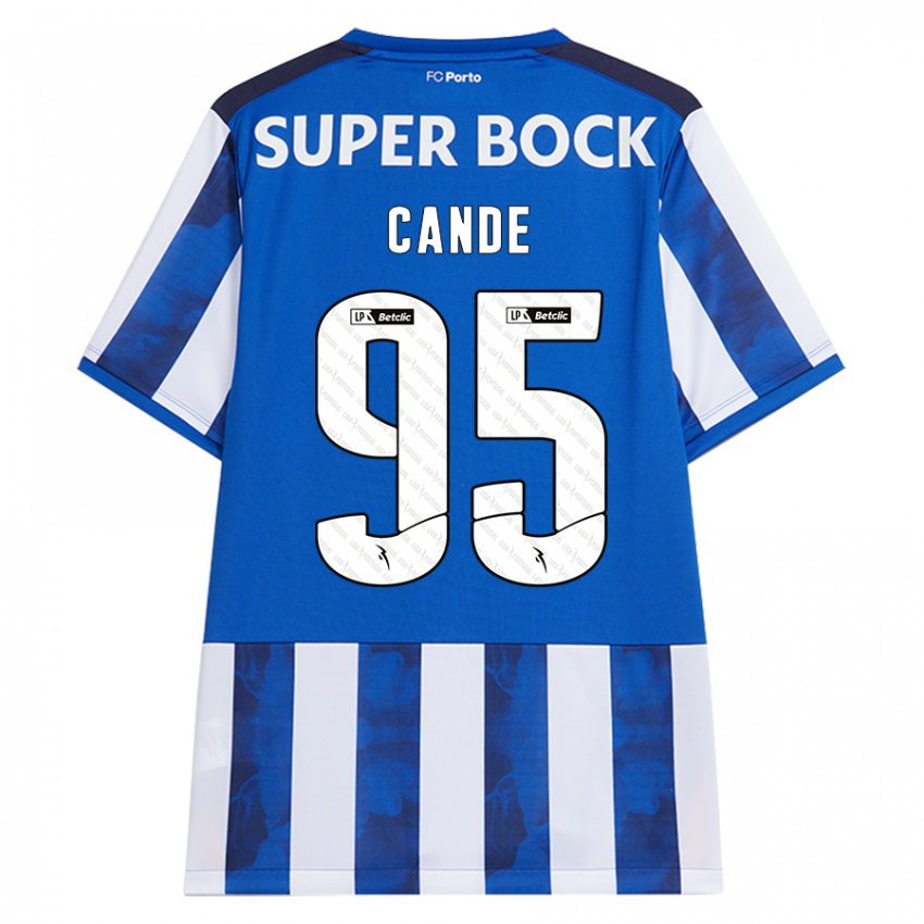 Homem Camisola Anhá Cande #95 Azul Azul Principal 2024/25 Camisa Brasil