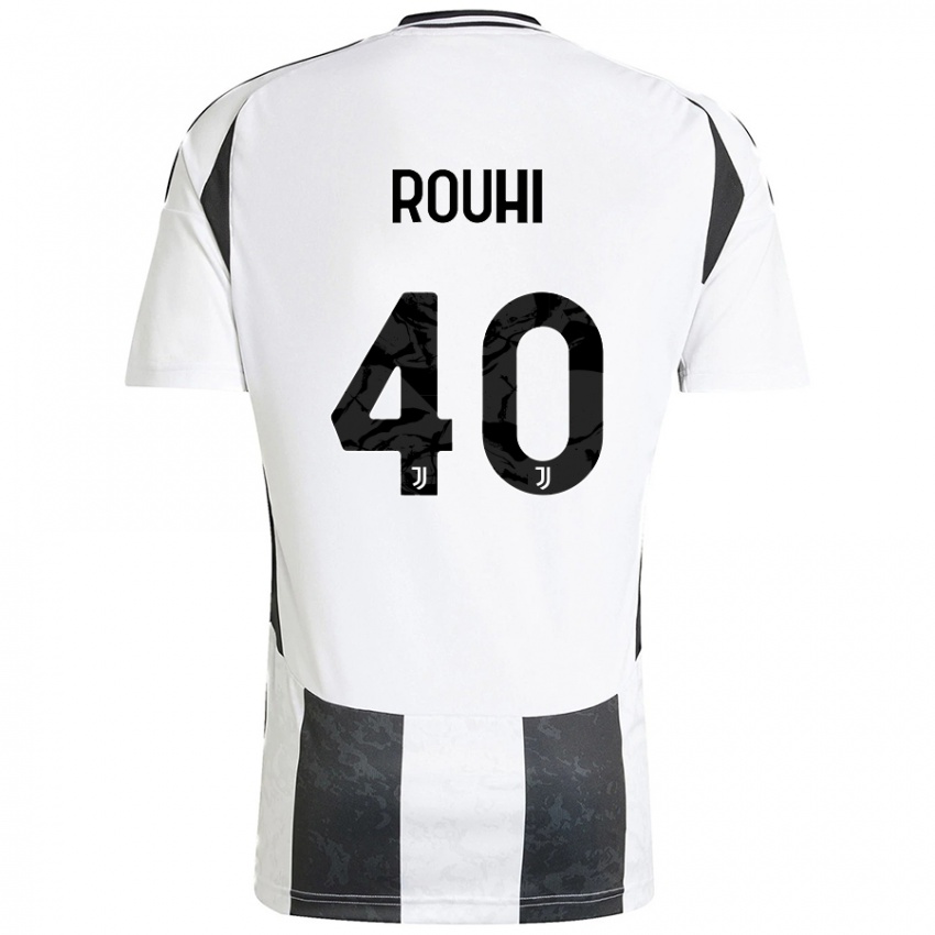 Homem Camisola Jonas Rouhi #40 Preto Branco Principal 2024/25 Camisa Brasil