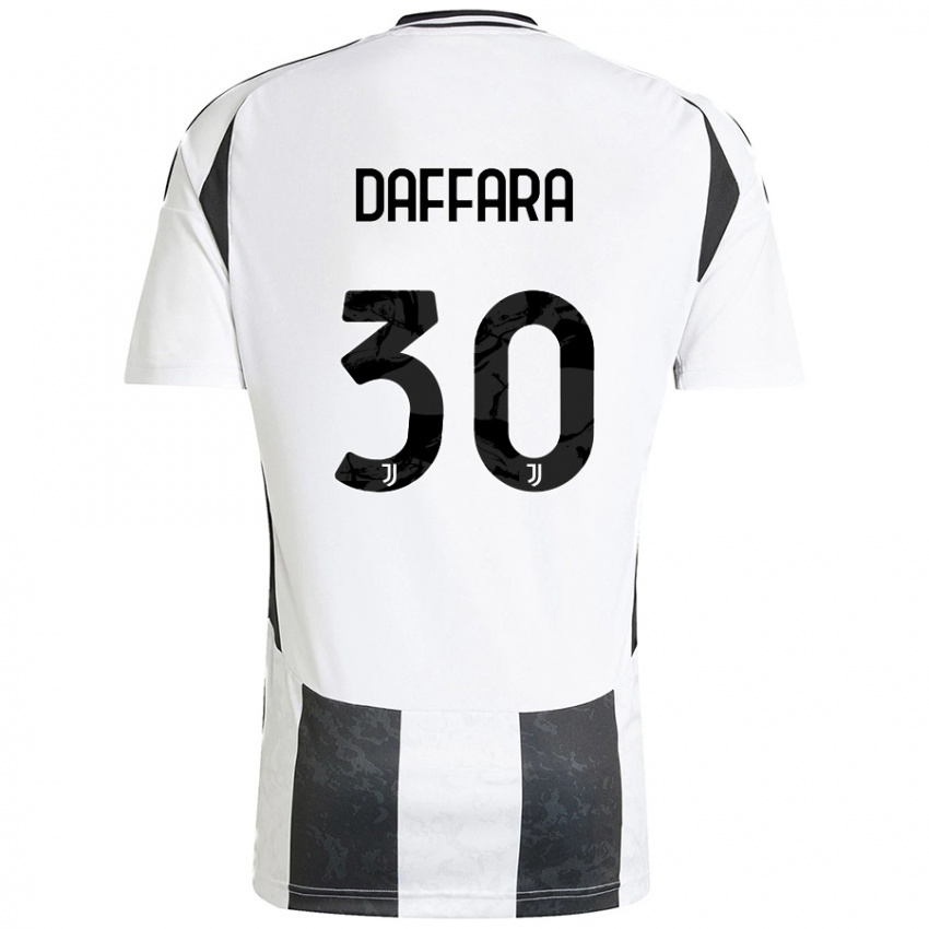 Homem Camisola Giovanni Daffara #30 Preto Branco Principal 2024/25 Camisa Brasil