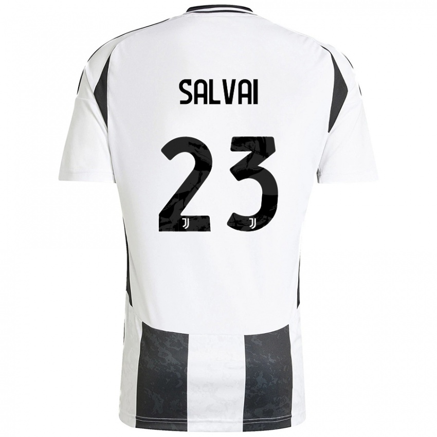 Homem Camisola Cecilia Salvai #23 Preto Branco Principal 2024/25 Camisa Brasil