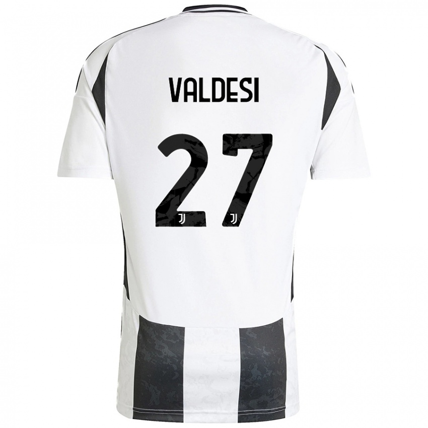 Homem Camisola Andrea Valdesi #27 Preto Branco Principal 2024/25 Camisa Brasil