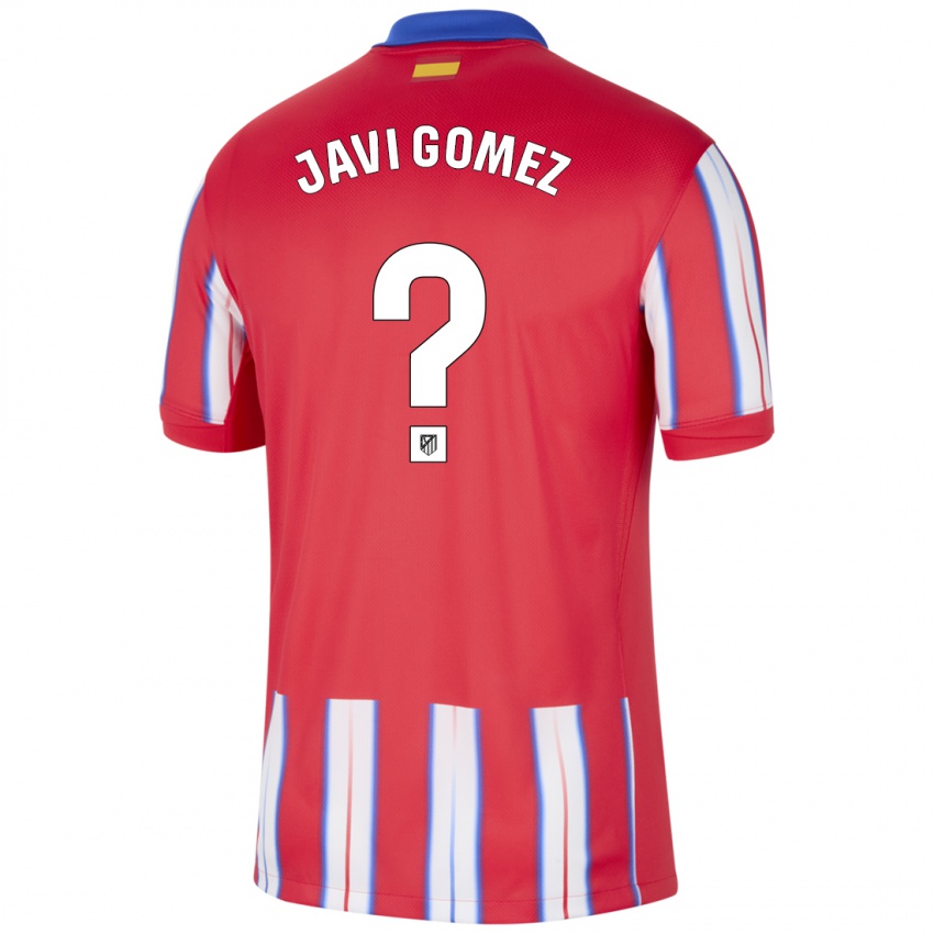 Homem Camisola Javi Gomez #0 Azul Vermelho Branco Principal 2024/25 Camisa Brasil