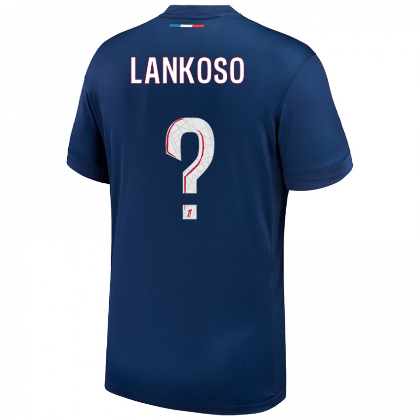 Homem Camisola Lenny Lankoso #0 Azul Marinho Branco Principal 2024/25 Camisa Brasil