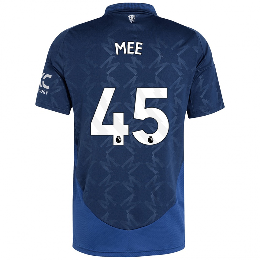 Homem Camisola Dermot Mee #45 Índigo Alternativa 2024/25 Camisa Brasil