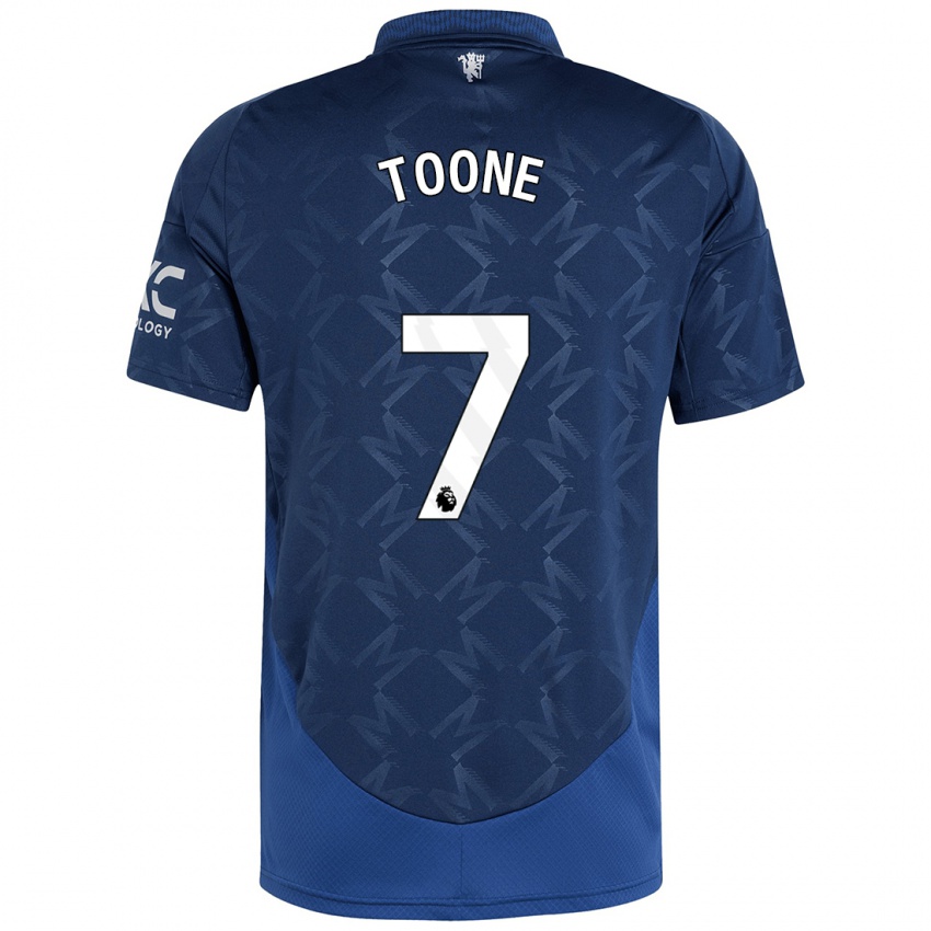 Homem Camisola Ella Toone #7 Índigo Alternativa 2024/25 Camisa Brasil