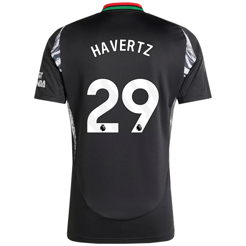 Homem Camisola Kai Havertz #29 Preto Alternativa 2024/25 Camisa Brasil