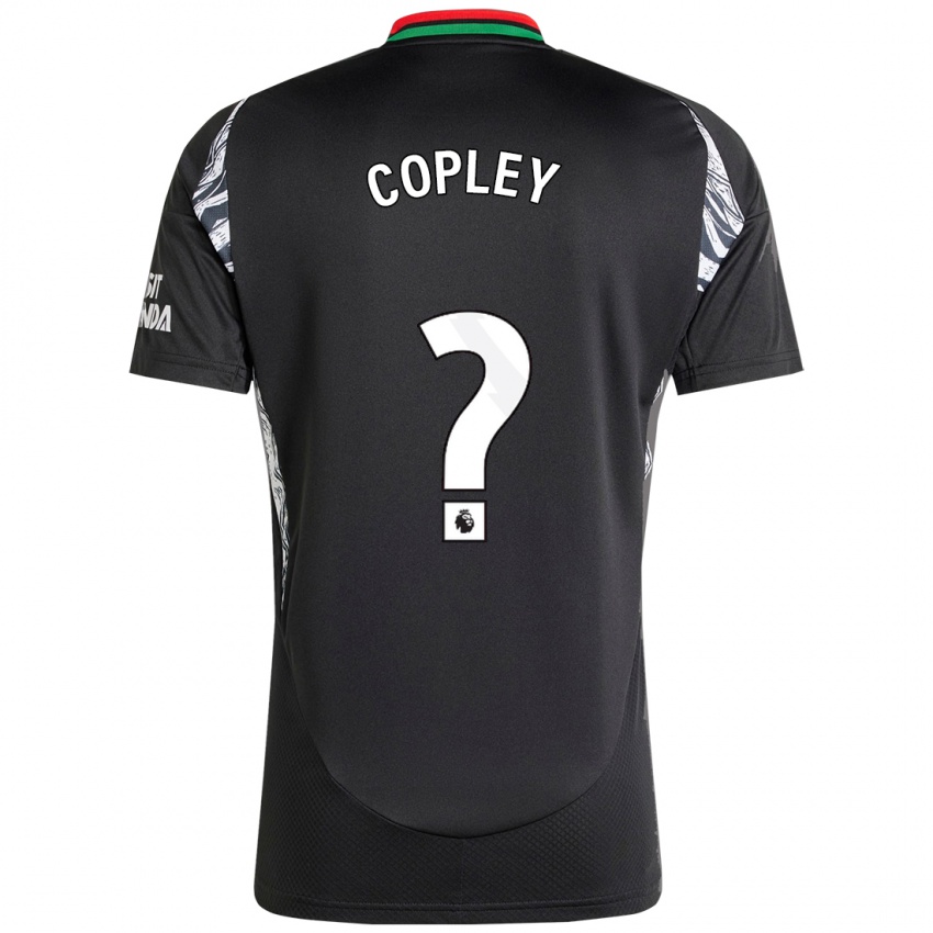 Homem Camisola Louie Copley #0 Preto Alternativa 2024/25 Camisa Brasil