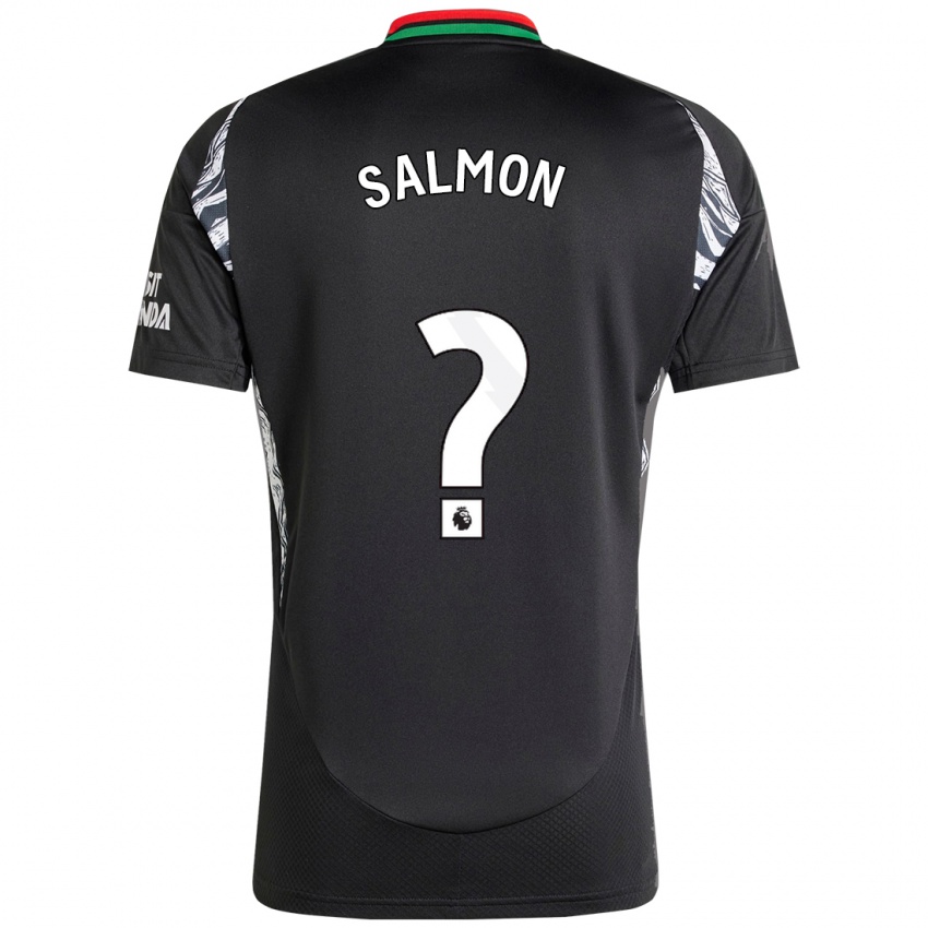 Homem Camisola Marli Salmon #0 Preto Alternativa 2024/25 Camisa Brasil