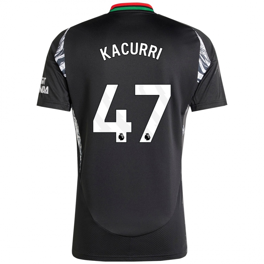 Homem Camisola Maldini Kacurri #47 Preto Alternativa 2024/25 Camisa Brasil