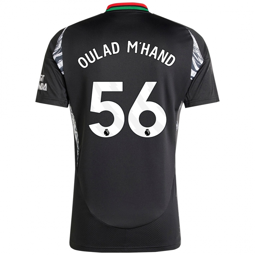 Homem Camisola Salah-Eddine Oulad M'hand #56 Preto Alternativa 2024/25 Camisa Brasil