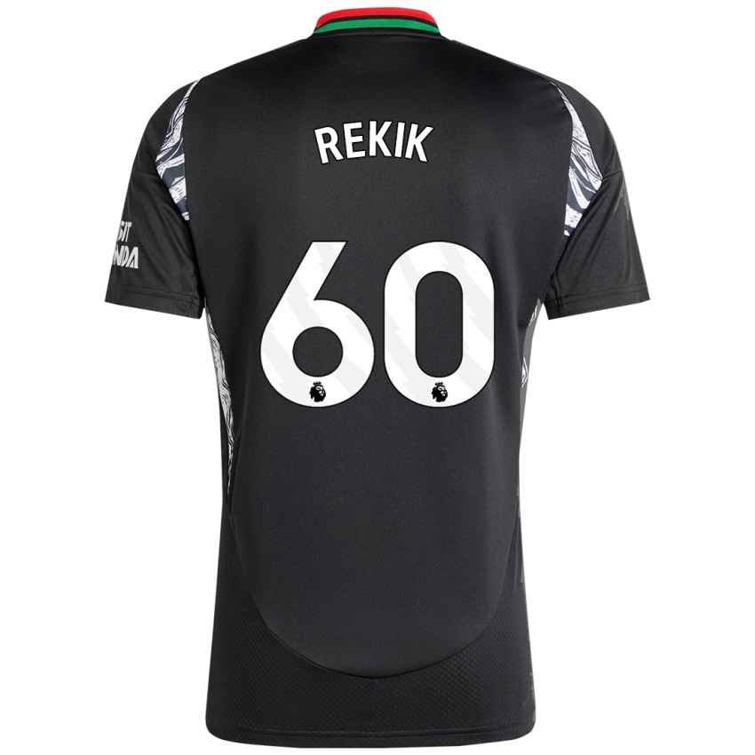 Homem Camisola Omar Rekik #60 Preto Alternativa 2024/25 Camisa Brasil