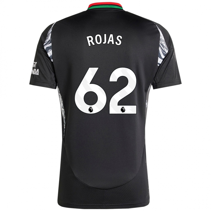 Homem Camisola Alexei Rojas #62 Preto Alternativa 2024/25 Camisa Brasil