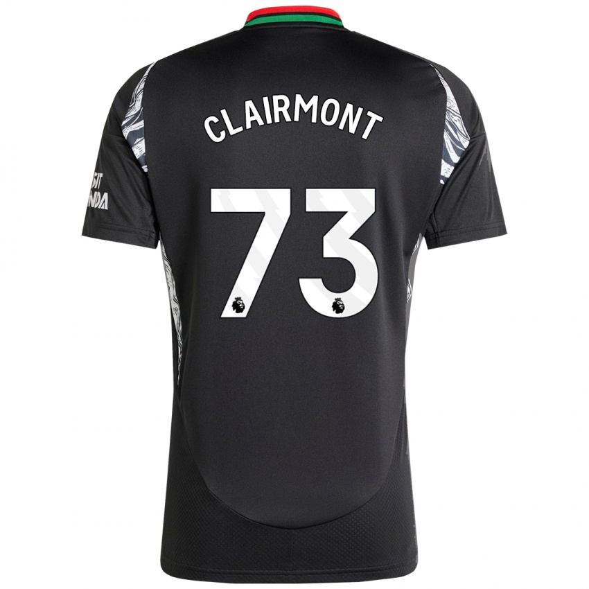 Homem Camisola Reece Clairmont #73 Preto Alternativa 2024/25 Camisa Brasil