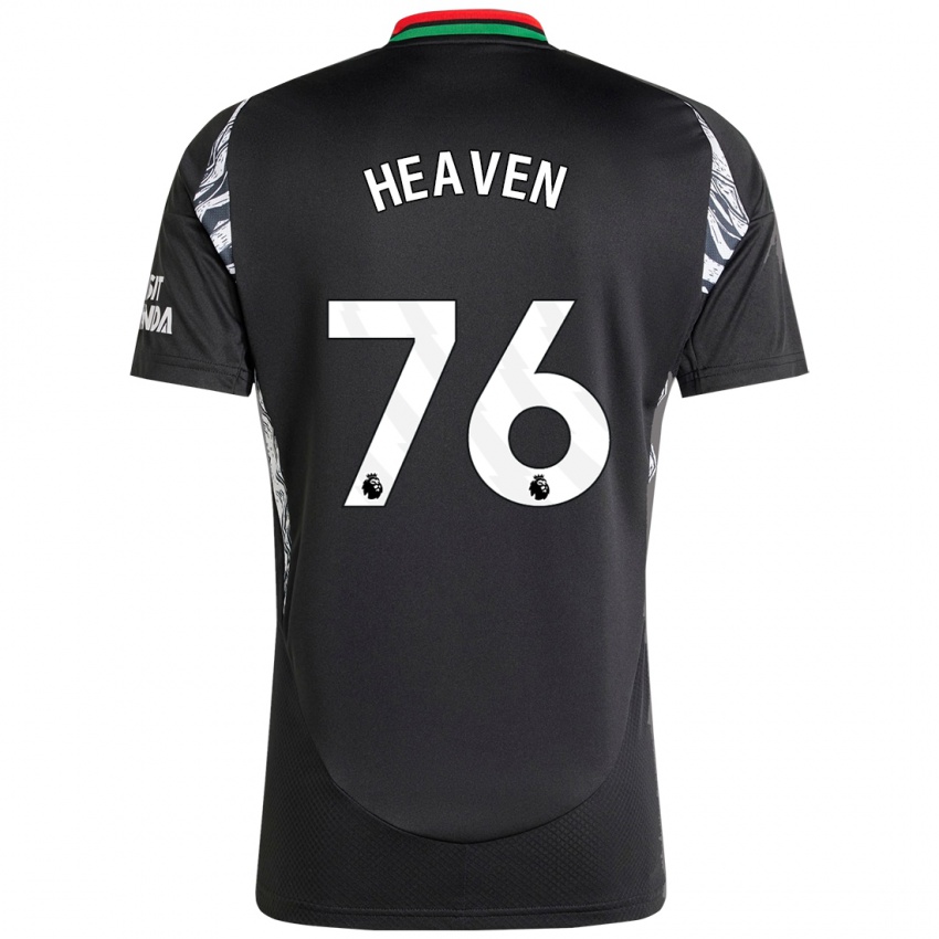 Homem Camisola Ayden Heaven #76 Preto Alternativa 2024/25 Camisa Brasil