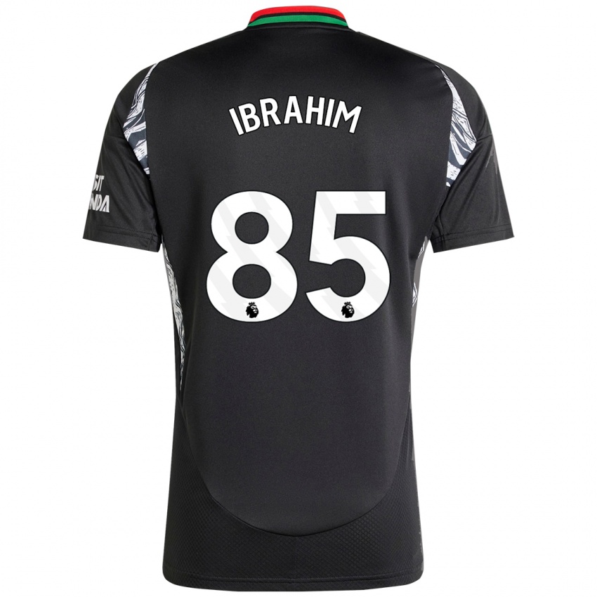 Homem Camisola Ife Ibrahim #85 Preto Alternativa 2024/25 Camisa Brasil