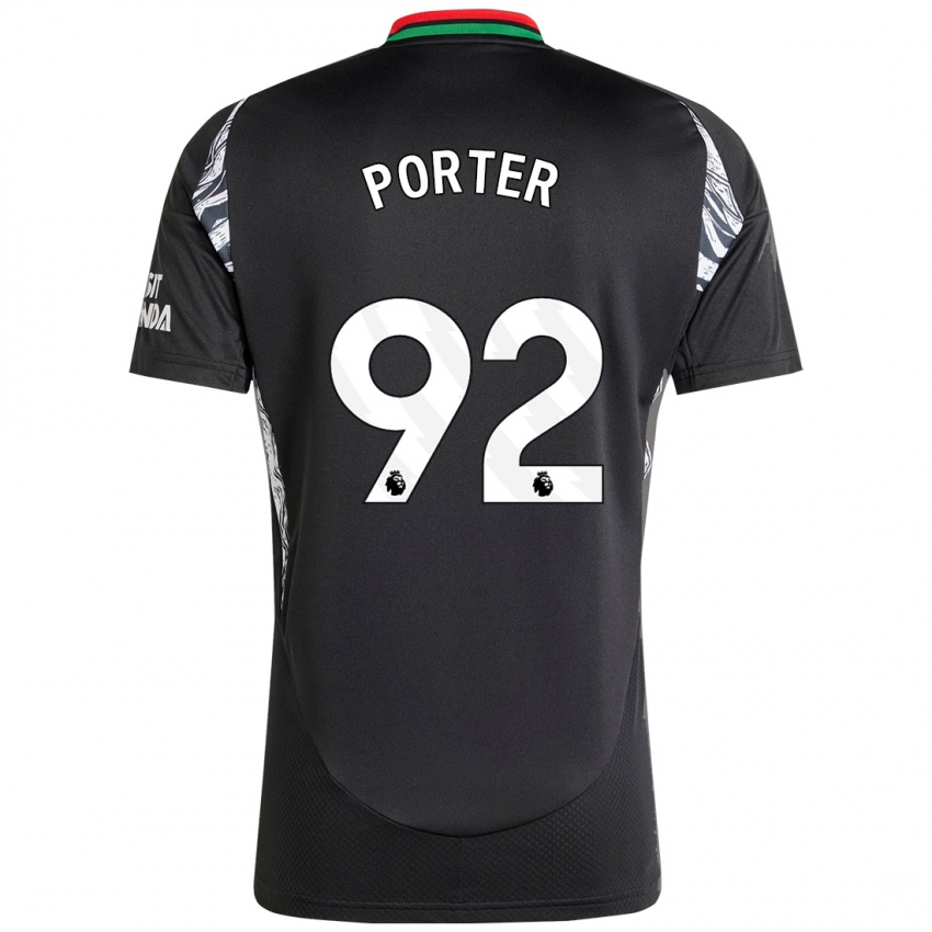 Homem Camisola Jack Porter #92 Preto Alternativa 2024/25 Camisa Brasil