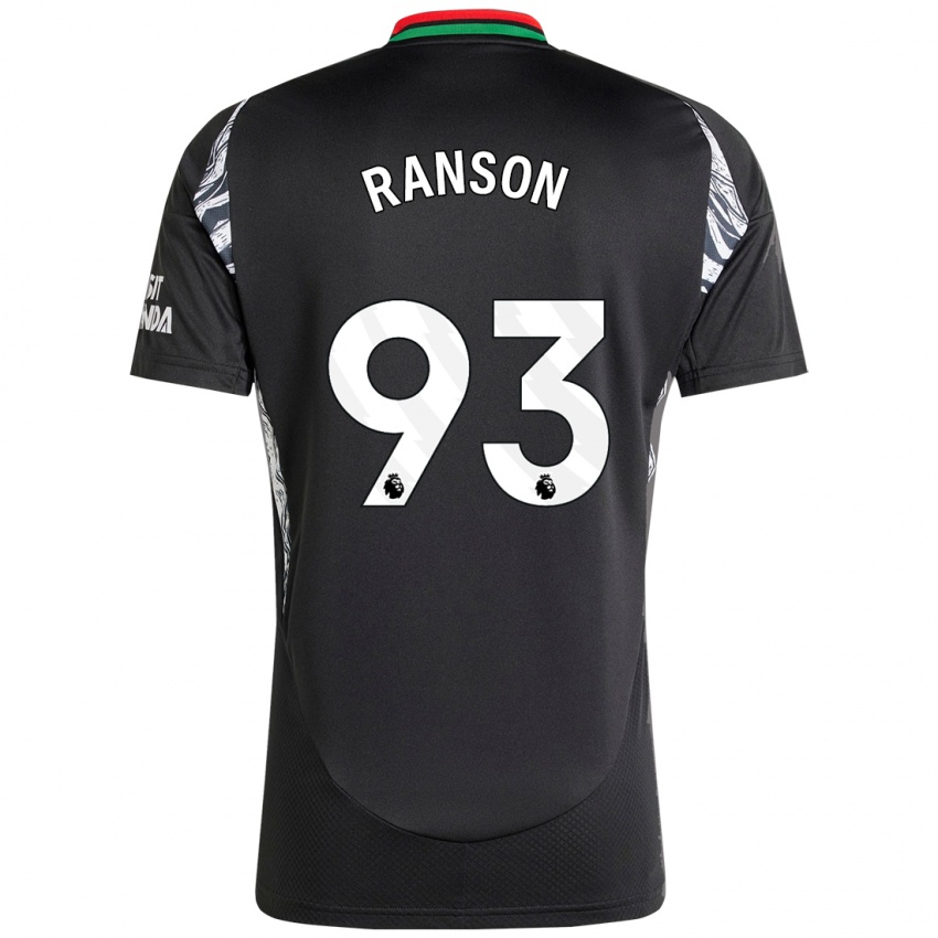 Homem Camisola Khari Ranson #93 Preto Alternativa 2024/25 Camisa Brasil