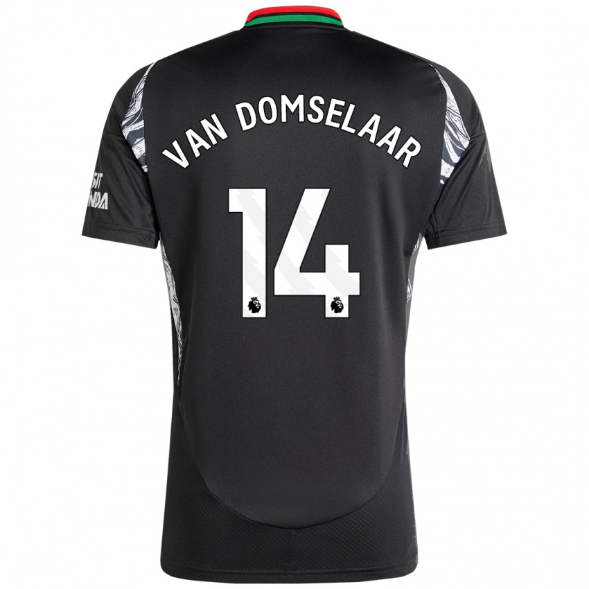 Homem Camisola Daphne Van Domselaar #14 Preto Alternativa 2024/25 Camisa Brasil