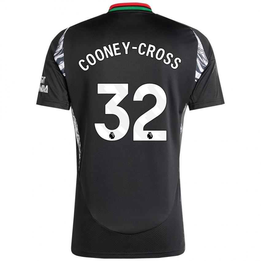 Homem Camisola Kyra Cooney-Cross #32 Preto Alternativa 2024/25 Camisa Brasil