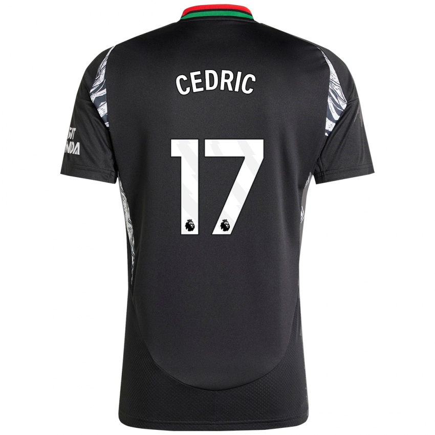 Homem Camisola Cedric Soares #17 Preto Alternativa 2024/25 Camisa Brasil