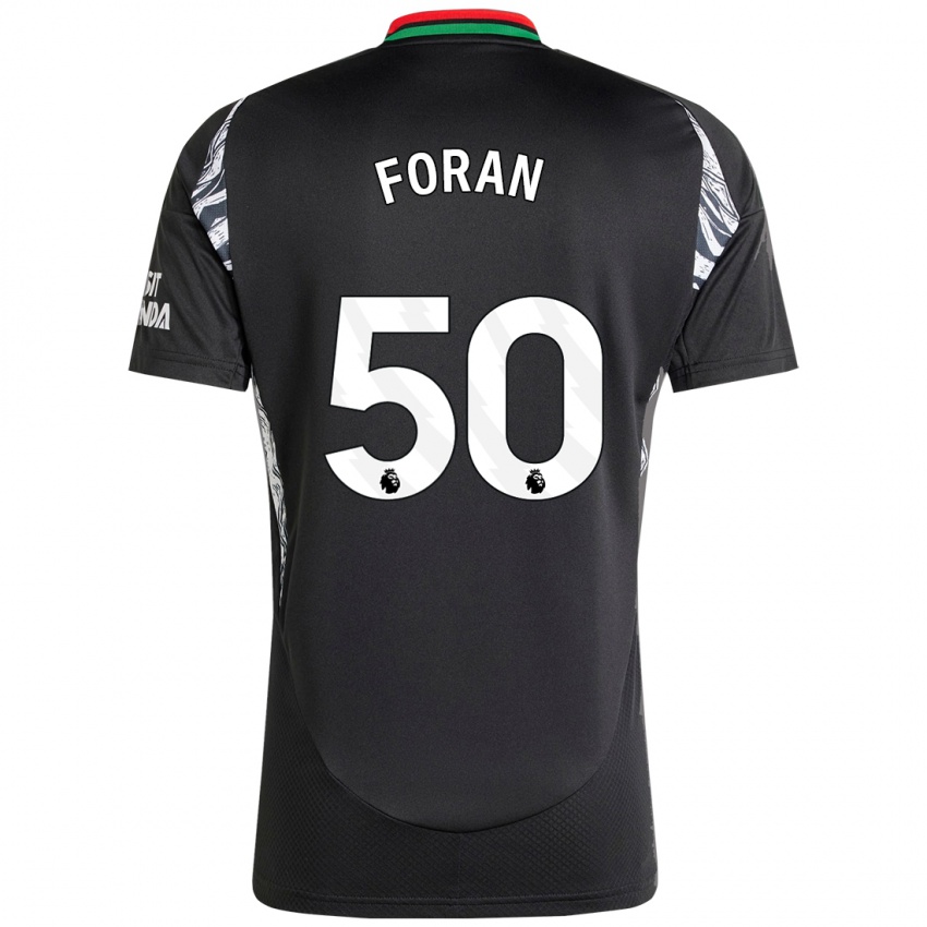 Homem Camisola Taylor Foran #50 Preto Alternativa 2024/25 Camisa Brasil