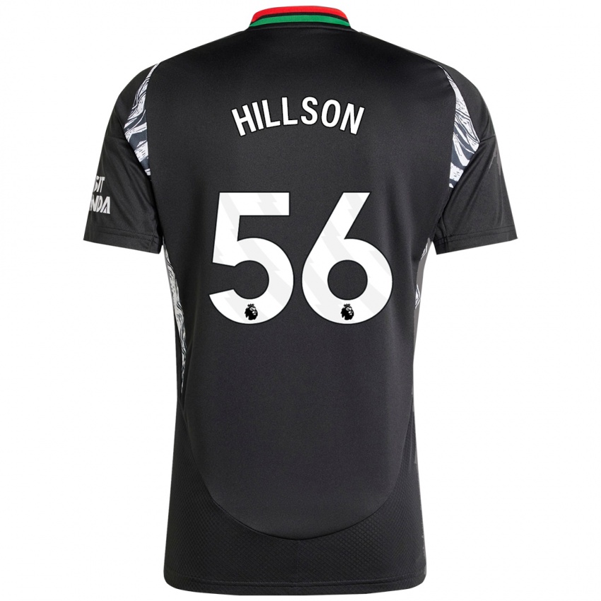 Homem Camisola James Hillson #56 Preto Alternativa 2024/25 Camisa Brasil