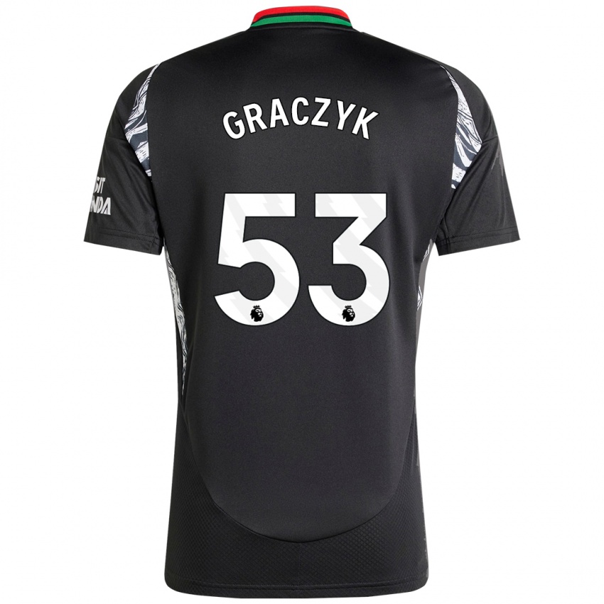 Homem Camisola Hubert Graczyk #53 Preto Alternativa 2024/25 Camisa Brasil