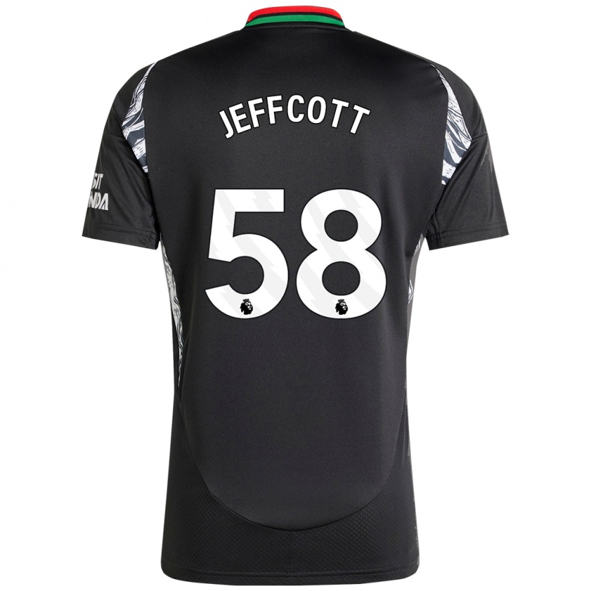 Homem Camisola Henry Jeffcott #58 Preto Alternativa 2024/25 Camisa Brasil