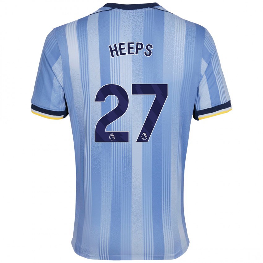 Homem Camisola Eleanor Heeps #27 Azul Claro Alternativa 2024/25 Camisa Brasil