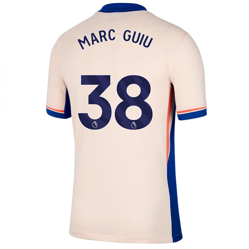 Homem Camisola Marc Guiu #38 Bege Leve Alternativa 2024/25 Camisa Brasil