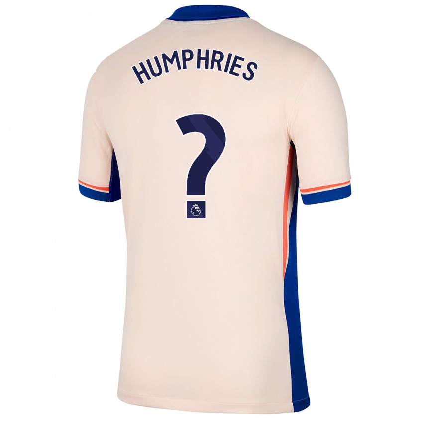 Homem Camisola Greta Humphries #0 Bege Leve Alternativa 2024/25 Camisa Brasil