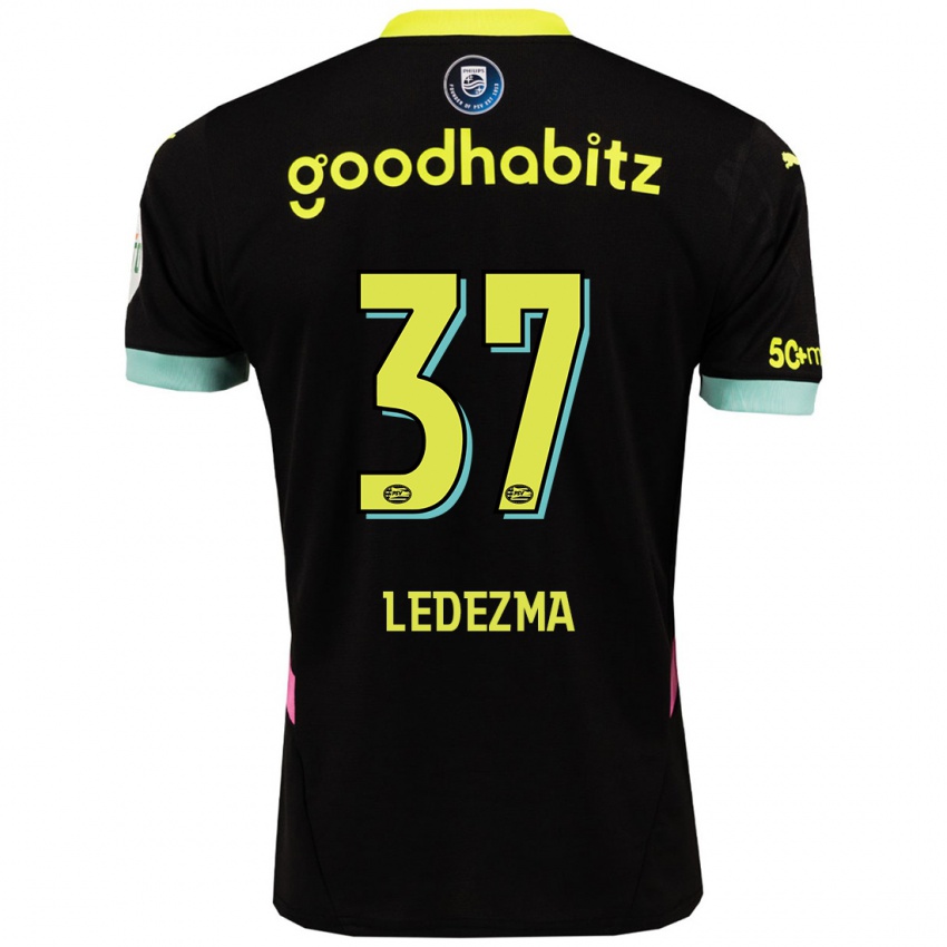 Homem Camisola Richard Ledezma #37 Amarelo Preto Alternativa 2024/25 Camisa Brasil