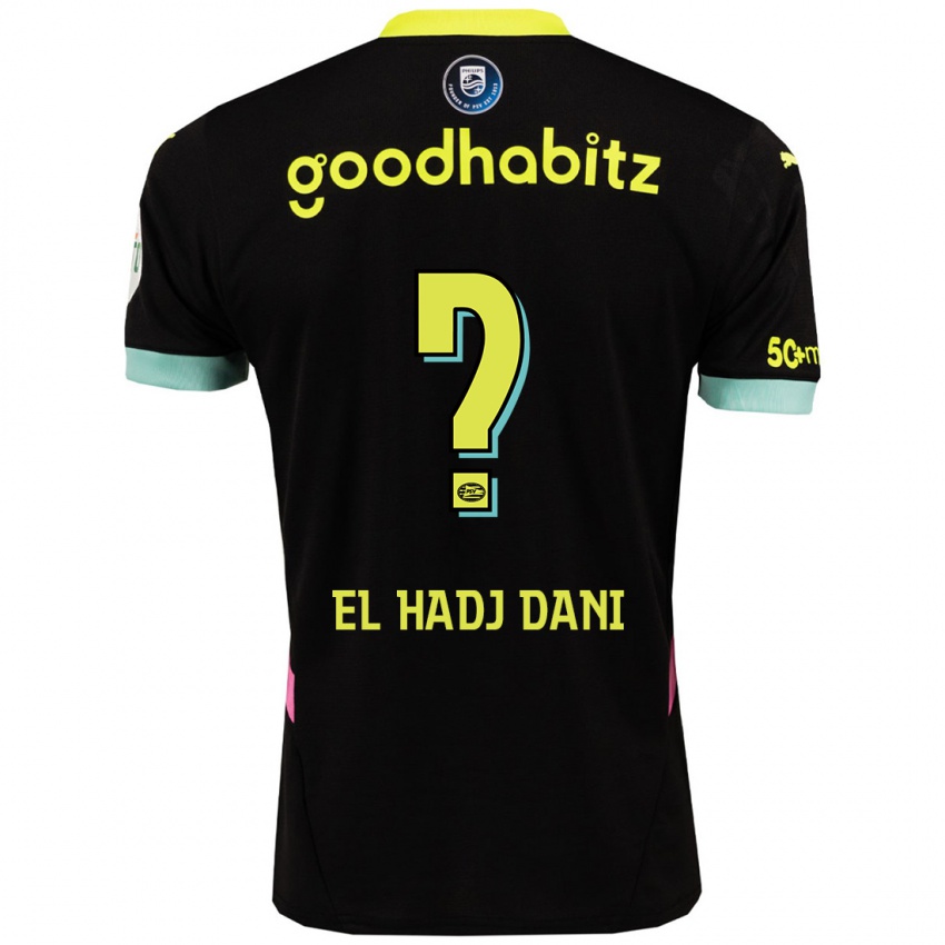 Homem Camisola Soudais El Hadj Dani #0 Amarelo Preto Alternativa 2024/25 Camisa Brasil