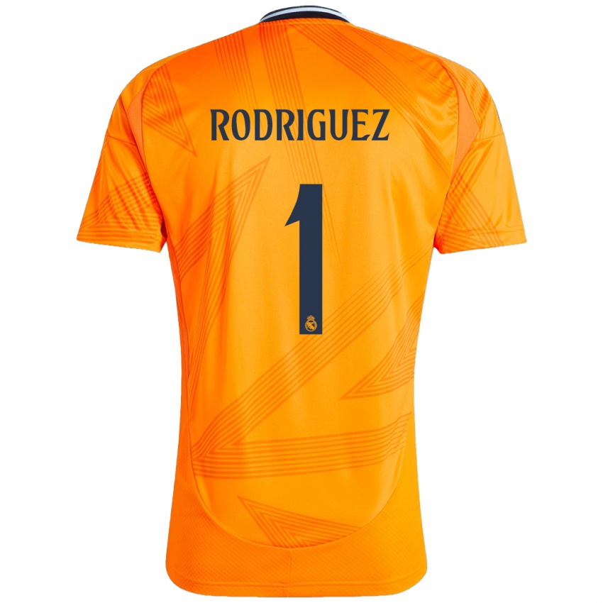 Homem Camisola Misa Rodriguez #1 Laranja Alternativa 2024/25 Camisa Brasil