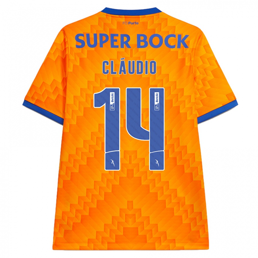 Homem Camisola Claudio Ramos #14 Laranja Alternativa 2024/25 Camisa Brasil